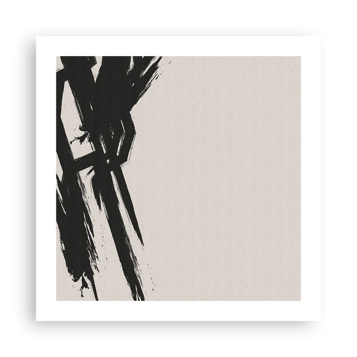 Plakat - Ustoppeligt momentum - 50x50 cm