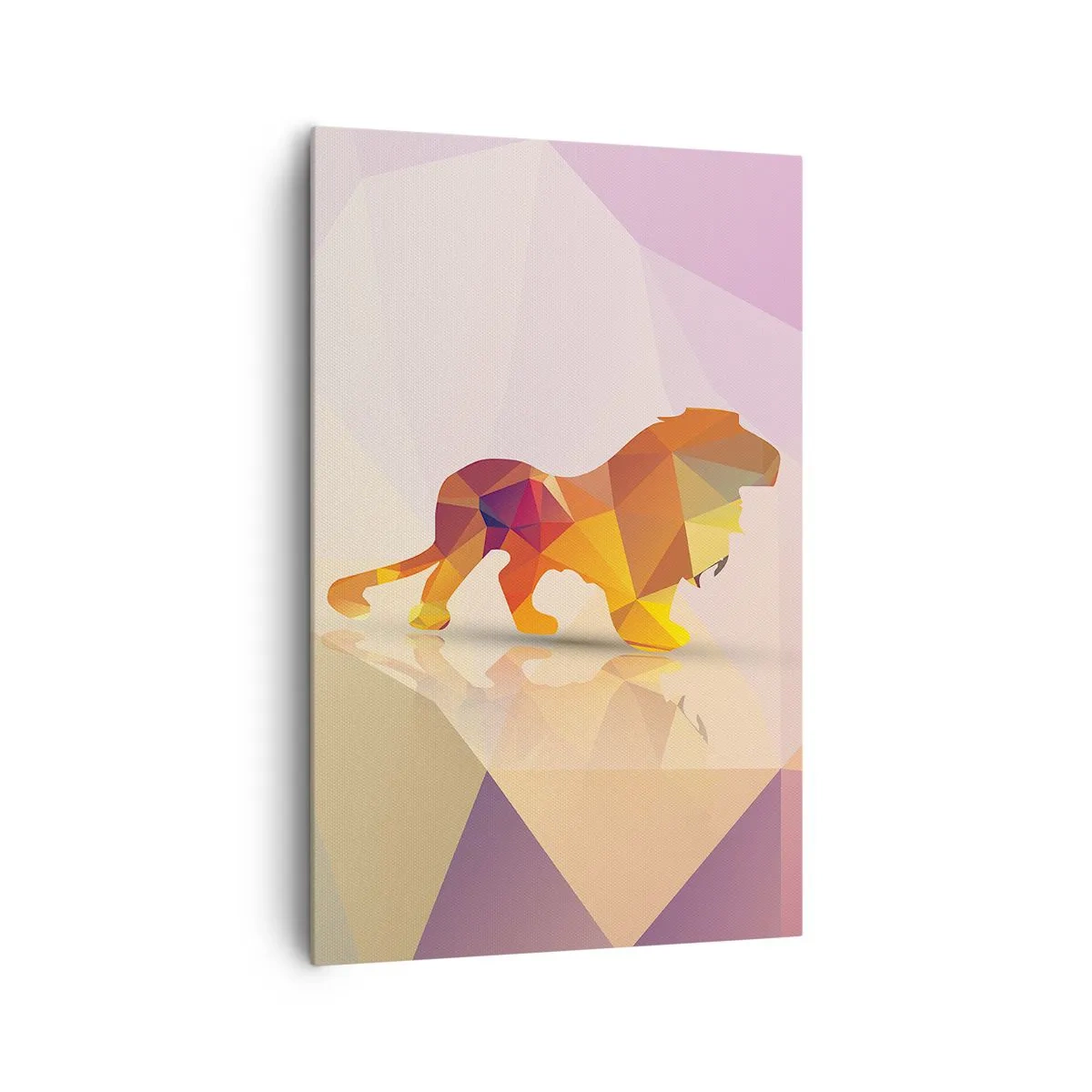 Lærredstryk - Billede på lærred - Diamantkongen - 80x120 cm