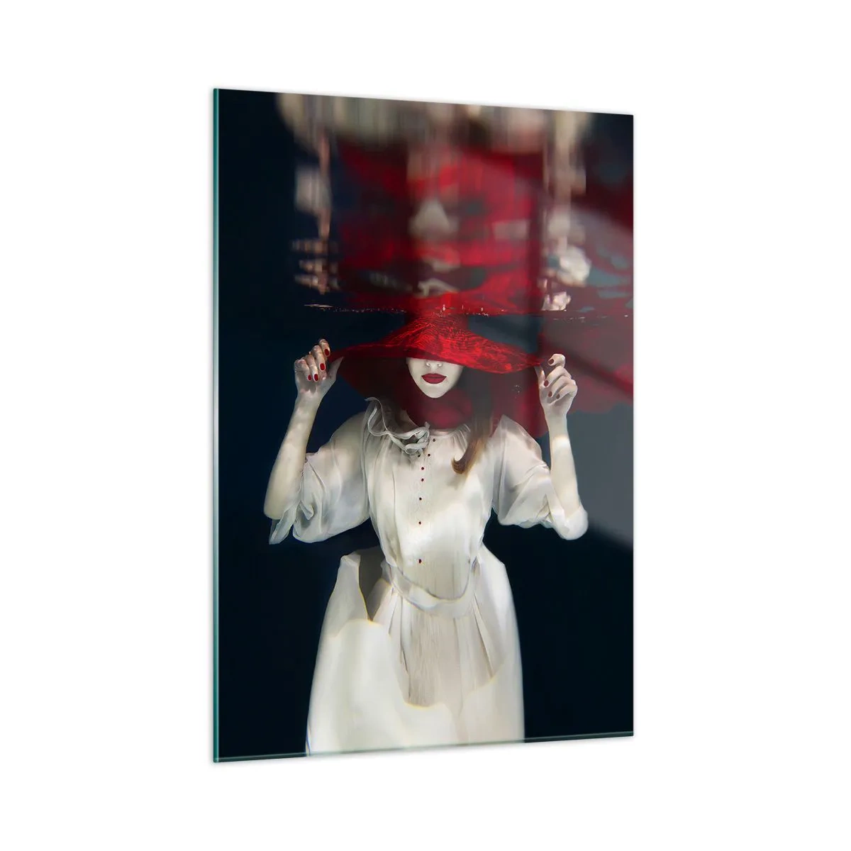 Billede på glas - Vidunderkvinden - 50x70 cm