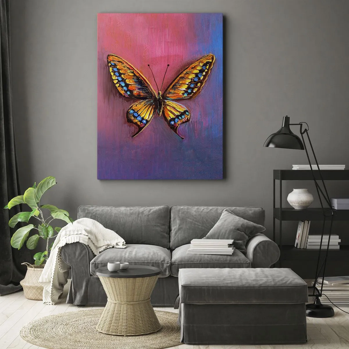 Lærredstryk - Billede på lærred - Naturens juvel - 50x70 cm