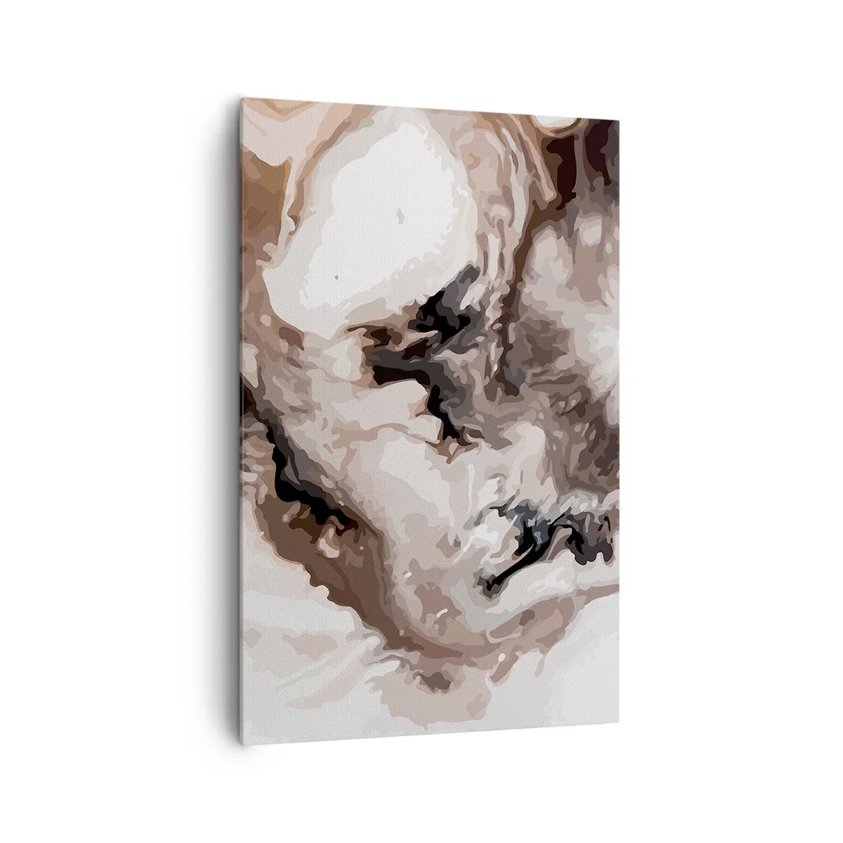 Lærredstryk - Billede på lærred - En galakses fødsel - 80x120 cm