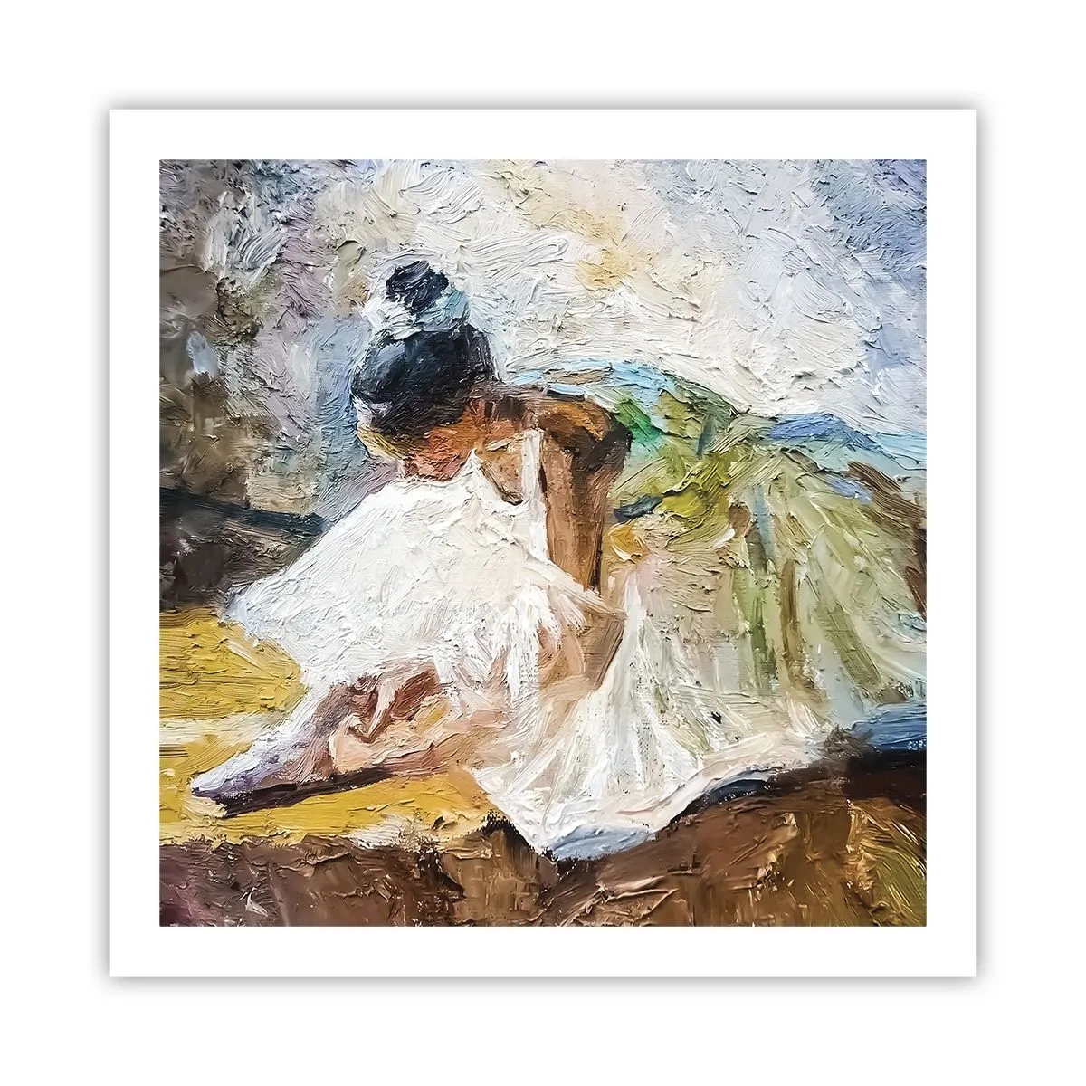 Plakat - Fra et maleri af Degas - 60x60 cm