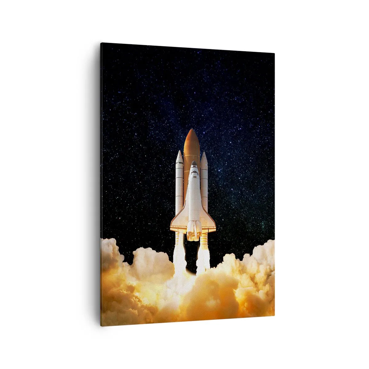 Lærredstryk - Billede på lærred - Ad astra! - 70x100 cm