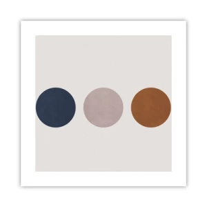 Plakat - Et symbol på perfektion - 40x40 cm