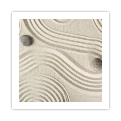 Plakat - Et strejf af varme - 50x50 cm