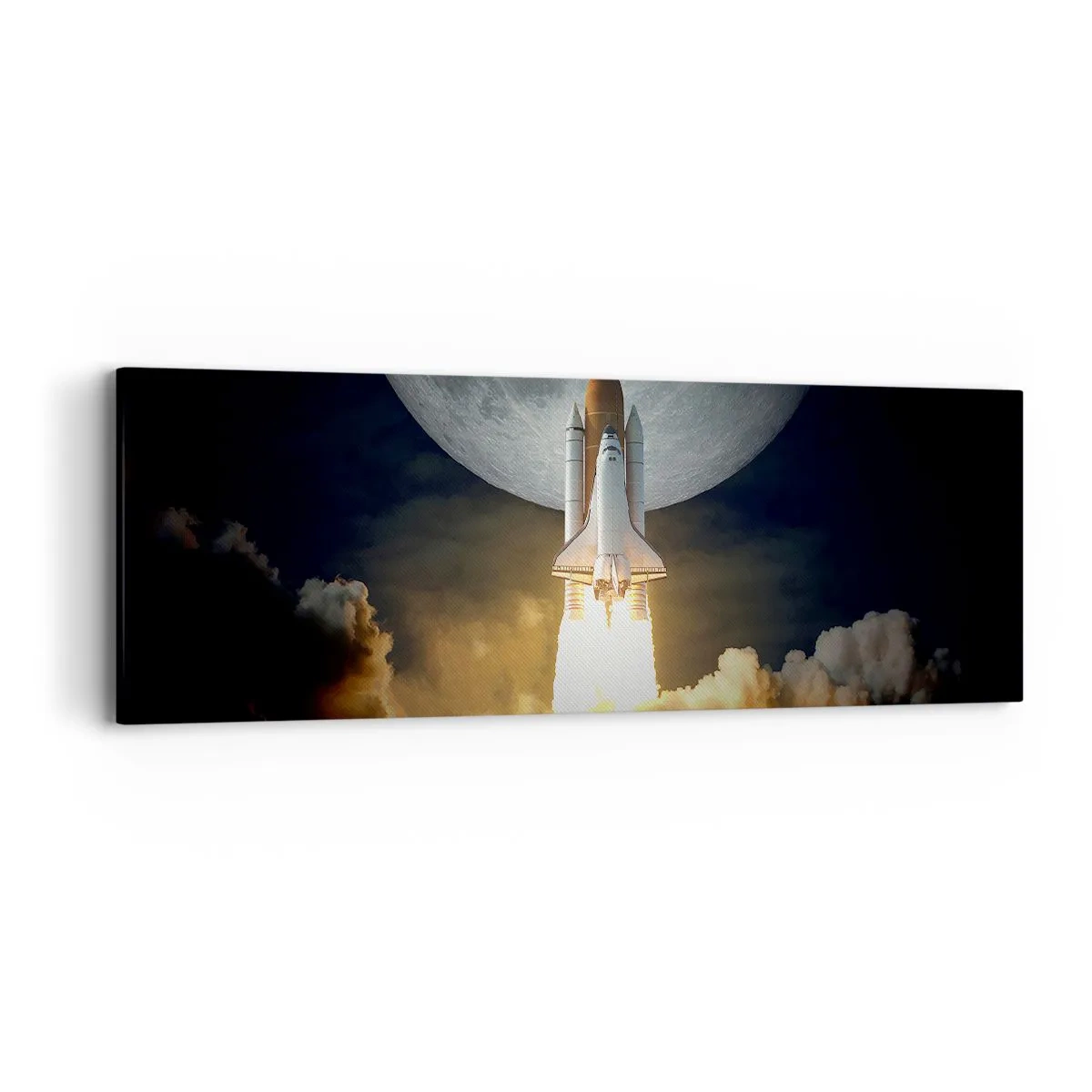 Lærredstryk - Billede på lærred - Begyndelsen på et overjordisk eventyr - 90x30 cm