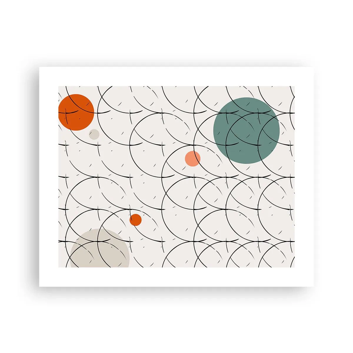 Plakat - I popkunstens ånd - 50x40 cm