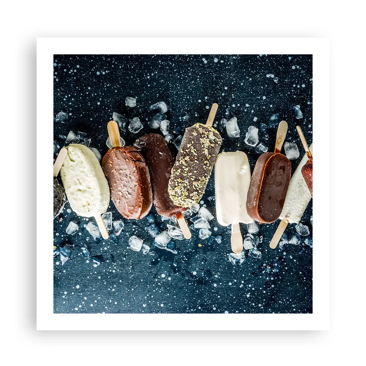 Plakat - En smag af varm sommer - 60x60 cm