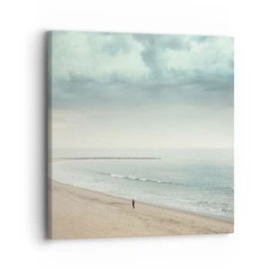 Lærredstryk - Billede på lærred - På jagt efter fred - 30x30 cm