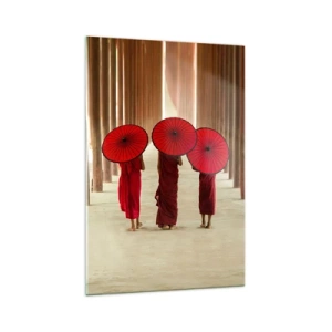 Billede på glas - På vej til det rene land - 70x100 cm