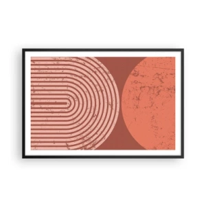 Plakat i sort ramme - Tæt forhold - 91x61 cm