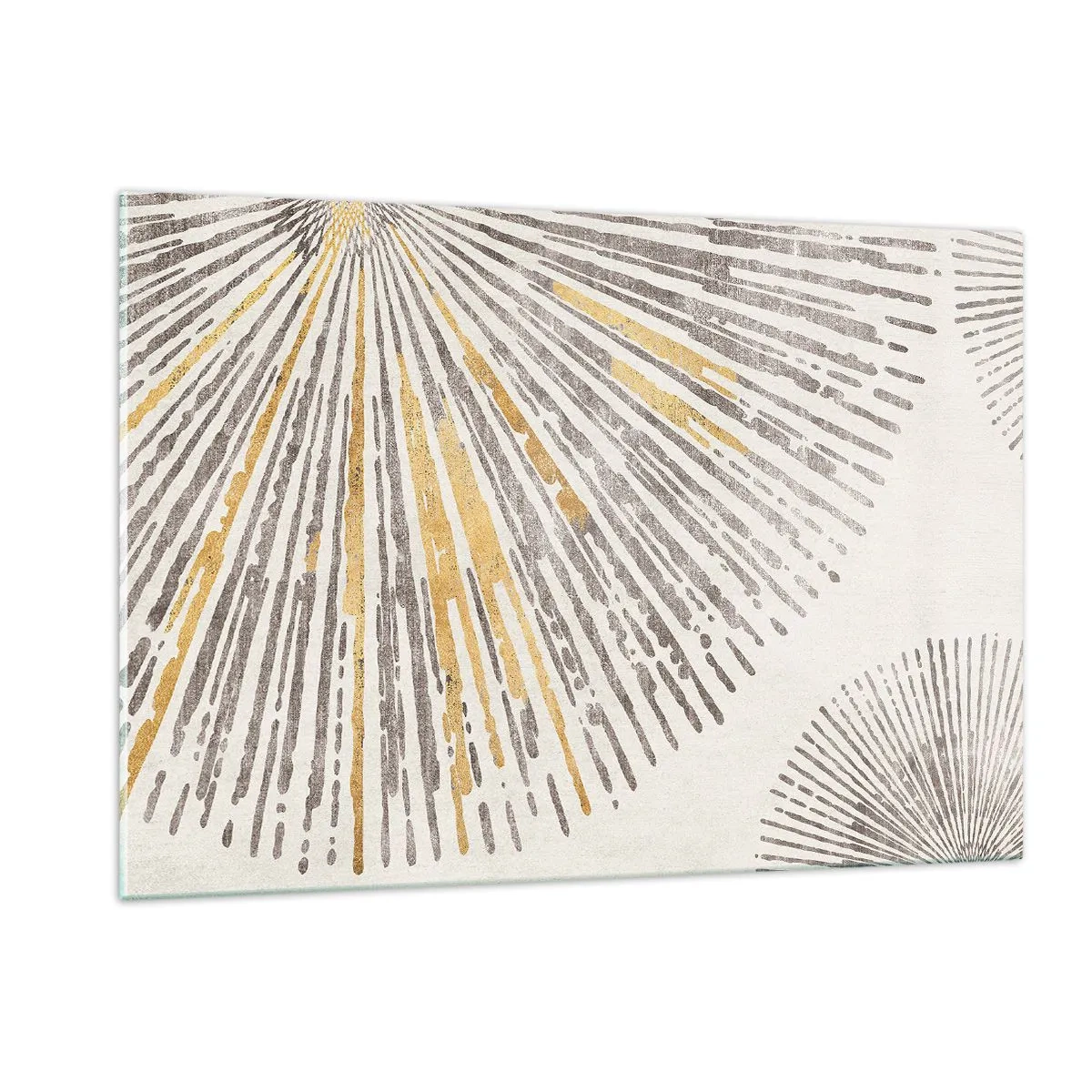 Billede på glas - Skønheden i en rokke - 120x80 cm