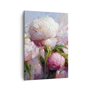 Lærredstryk - Billede på lærred - En buket fyldt med liv - 50x70 cm
