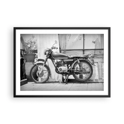 Plakat i sort ramme - Klassikere frem for alt - 70x50 cm