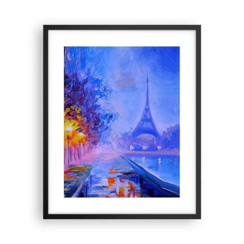 Plakat i sort ramme - En drømmevandring - 40x50 cm