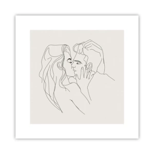 Plakat - Forviklet i følelser - 30x30 cm