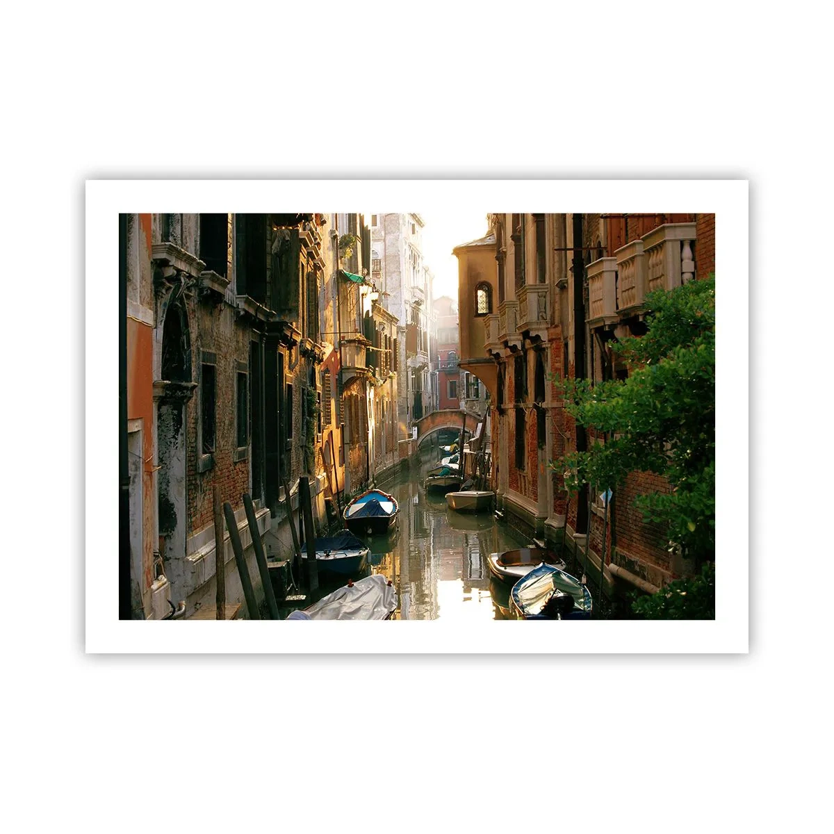 Plakat - I en venetiansk baggyde - 70x50 cm