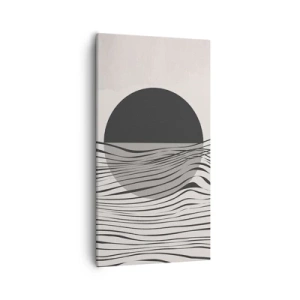 Lærredstryk - Billede på lærred - Halvkomposition - 55x100 cm