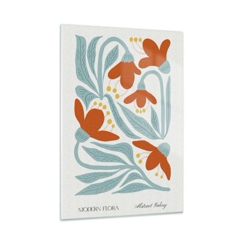 Billede på glas - Mod jorden, mod solen - 50x70 cm