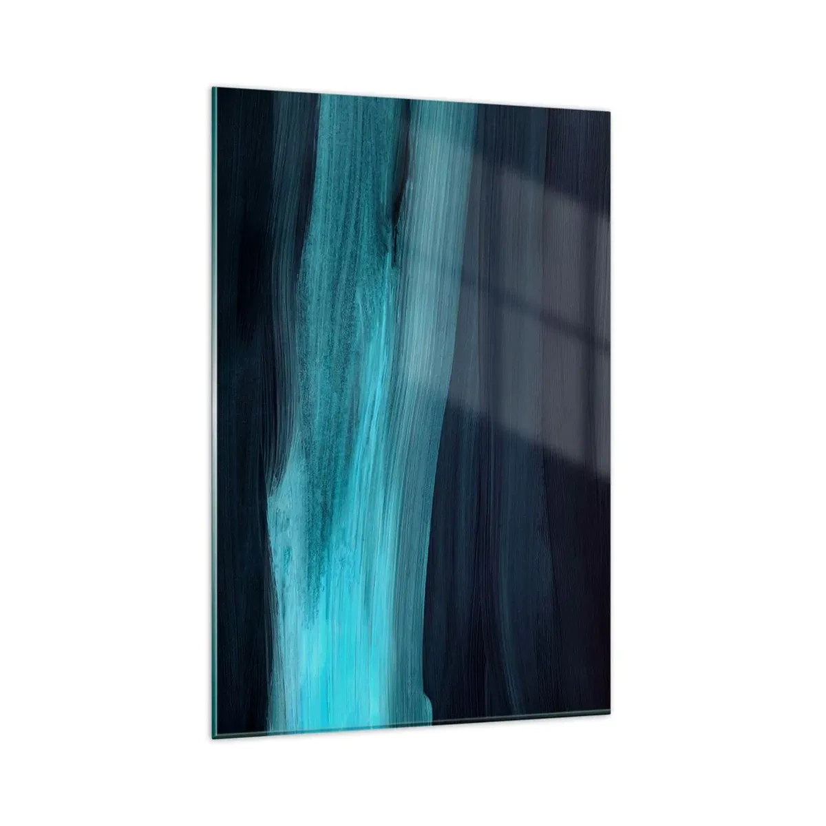 Billede på glas - Svøm med strømmen - 80x120 cm