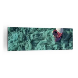 Lærredstryk - Billede på lærred - I et hav af lys - 160x50 cm
