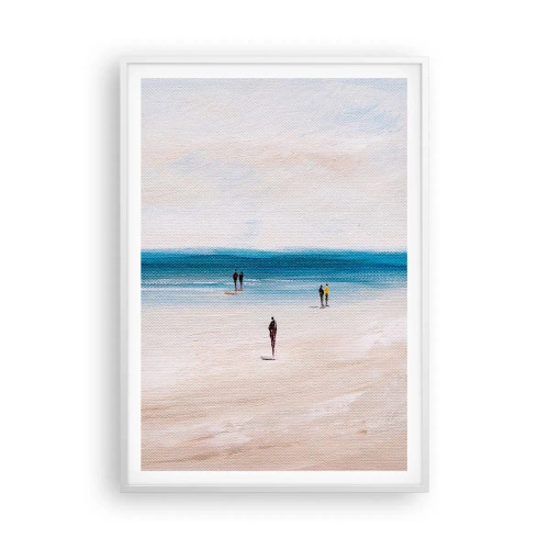 Plakat i hvid ramme - Et naturligt behov - 70x100 cm