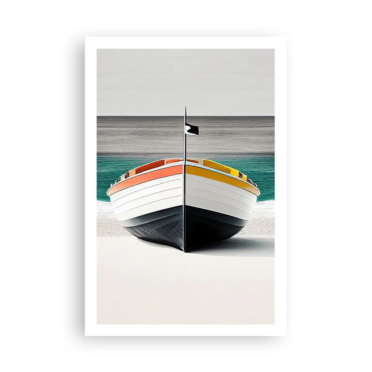 Plakat - På sin plads - 61x91 cm