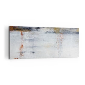 Lærredstryk - Billede på lærred - Bag lufttæppet - 100x40 cm
