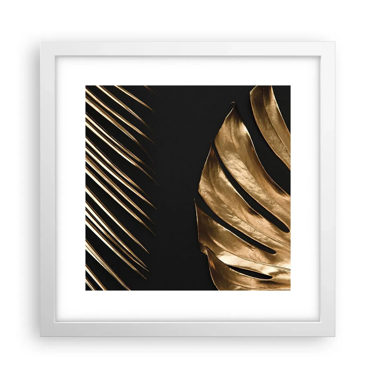 Plakat i hvid ramme - Forskellige, og lige dyre - 30x30 cm