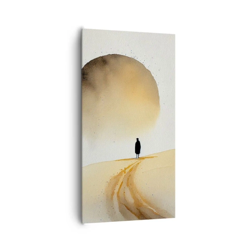 Lærredstryk - Billede på lærred - Altid længselsfulde - 65x120 cm