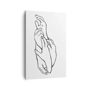 Lærredstryk - Billede på lærred - God berøring - 80x120 cm