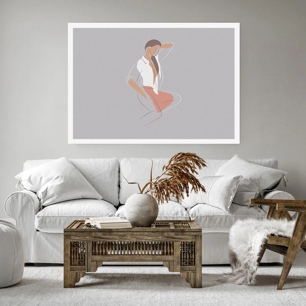 Plakat - Omrids af nåde - 91x61 cm