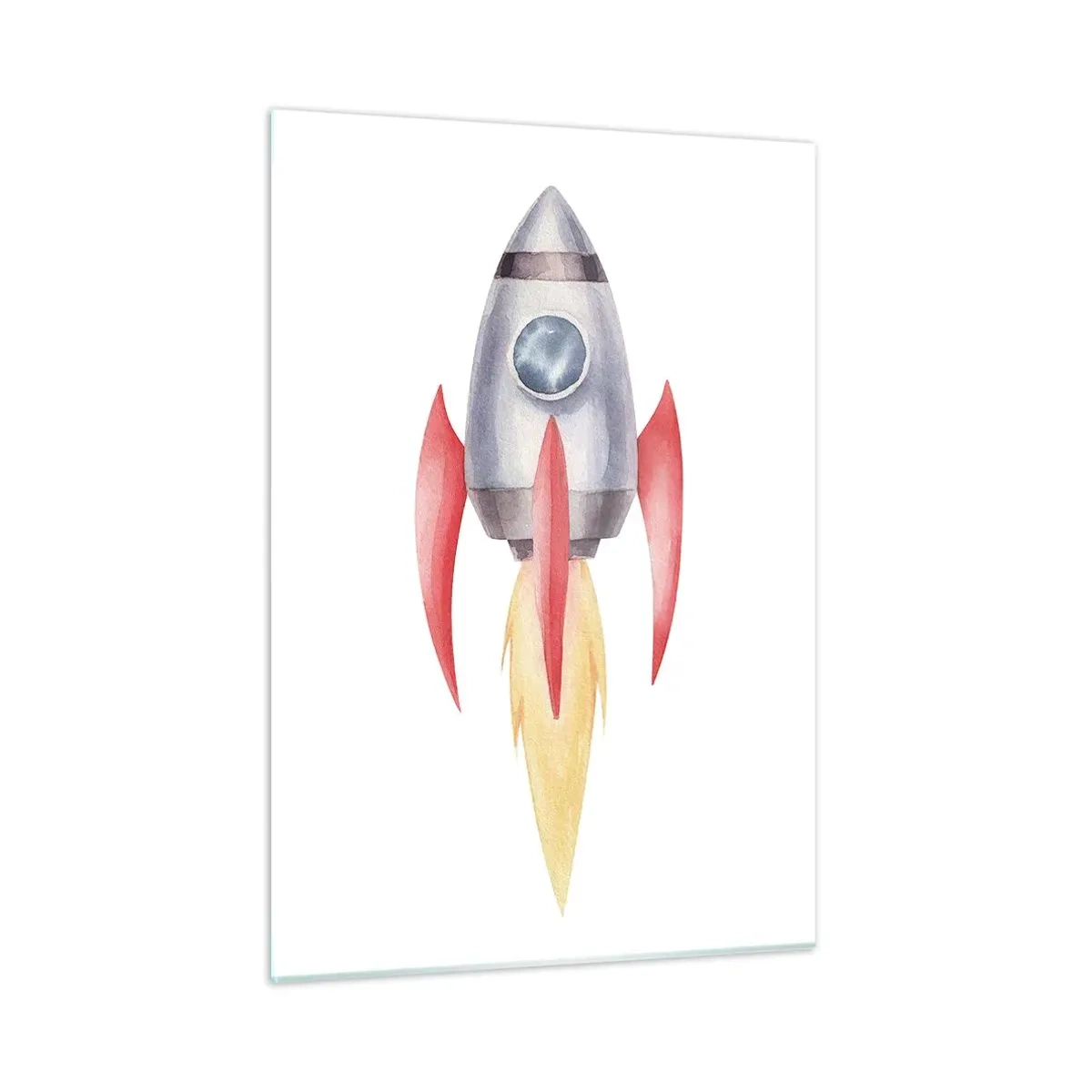 Billede på glas - Højere, hurtigere, længere - 50x70 cm