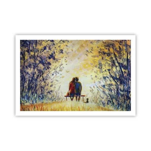 Plakat - Et magisk øjeblik - 91x61 cm