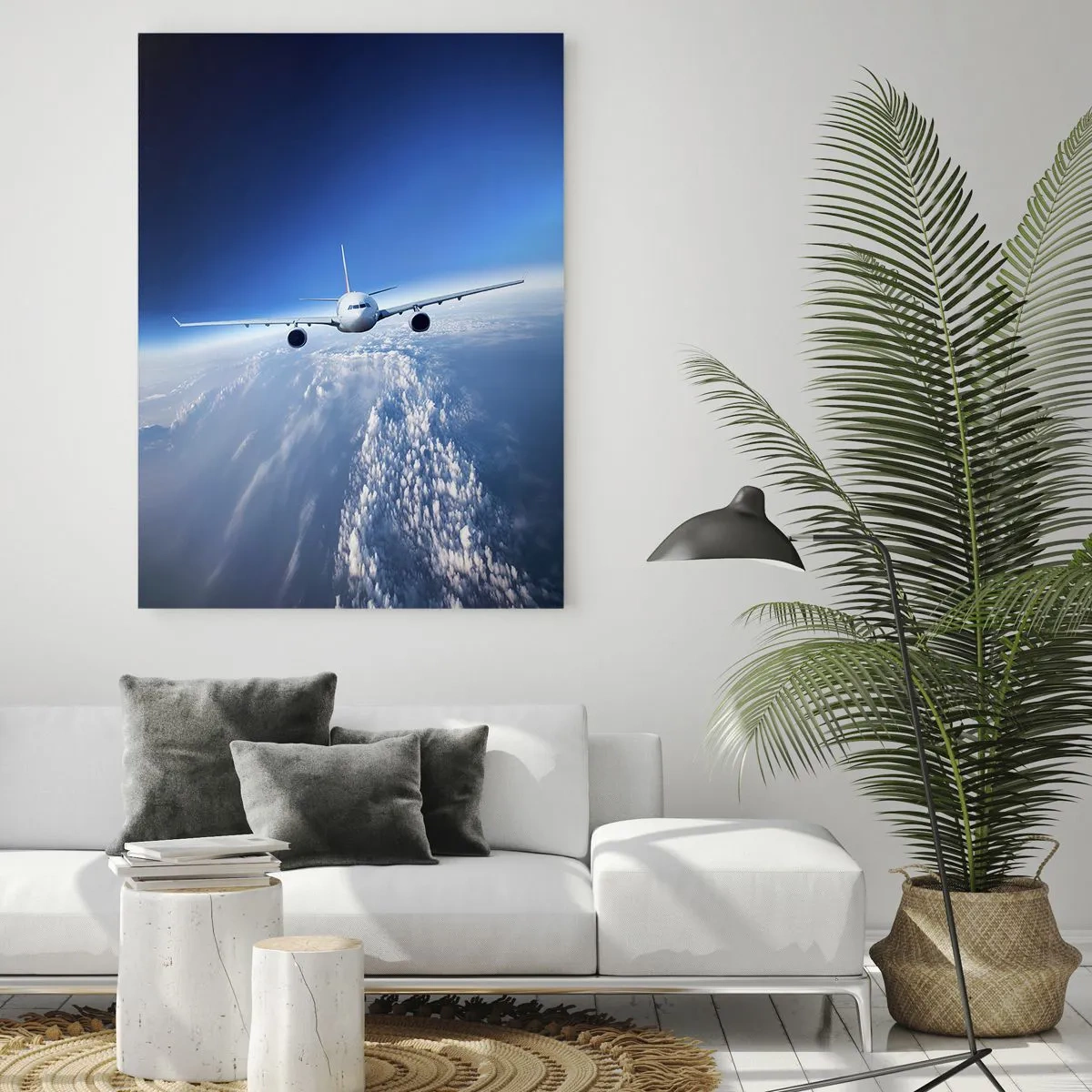 Billede på glas - Jeg går, fordi jeg vil - 70x100 cm