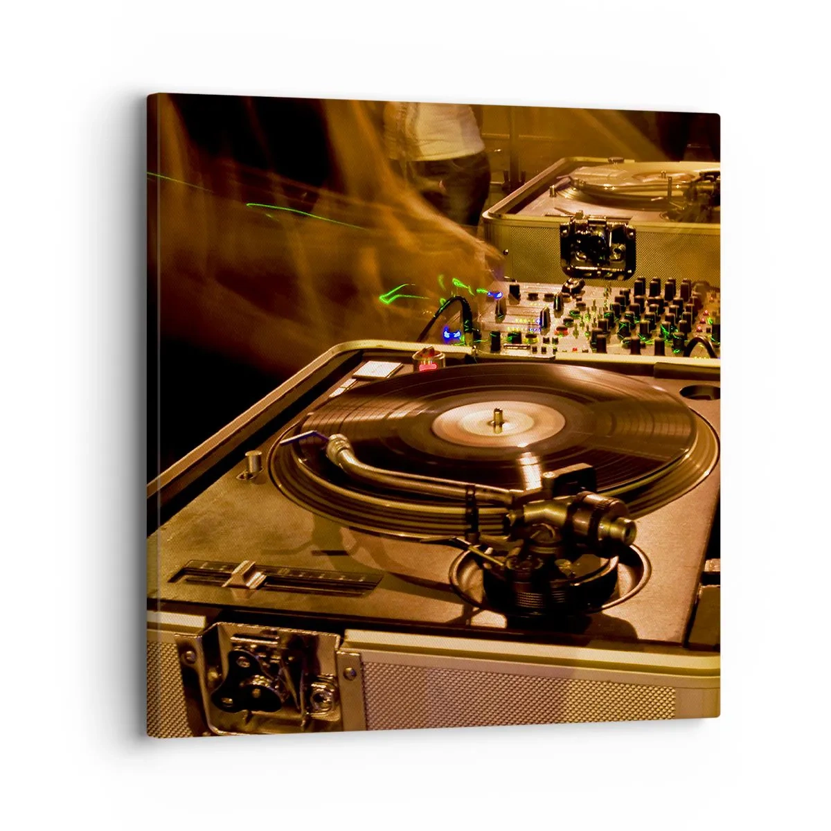 Lærredstryk - Billede på lærred - Kan du mærke kraften? - 30x30 cm