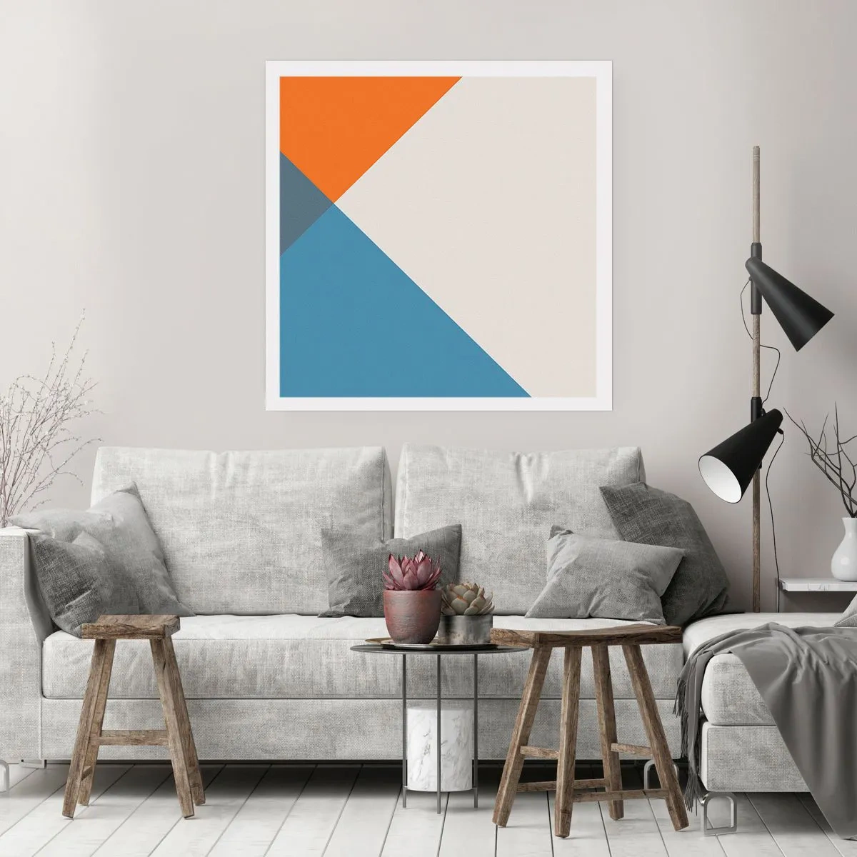 Plakat - Med hensyn til ... - 30x30 cm