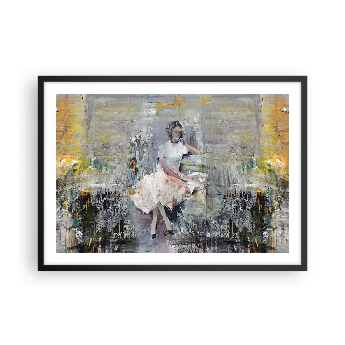 Plakat i sort ramme - Klassisk og moderne - 70x50 cm