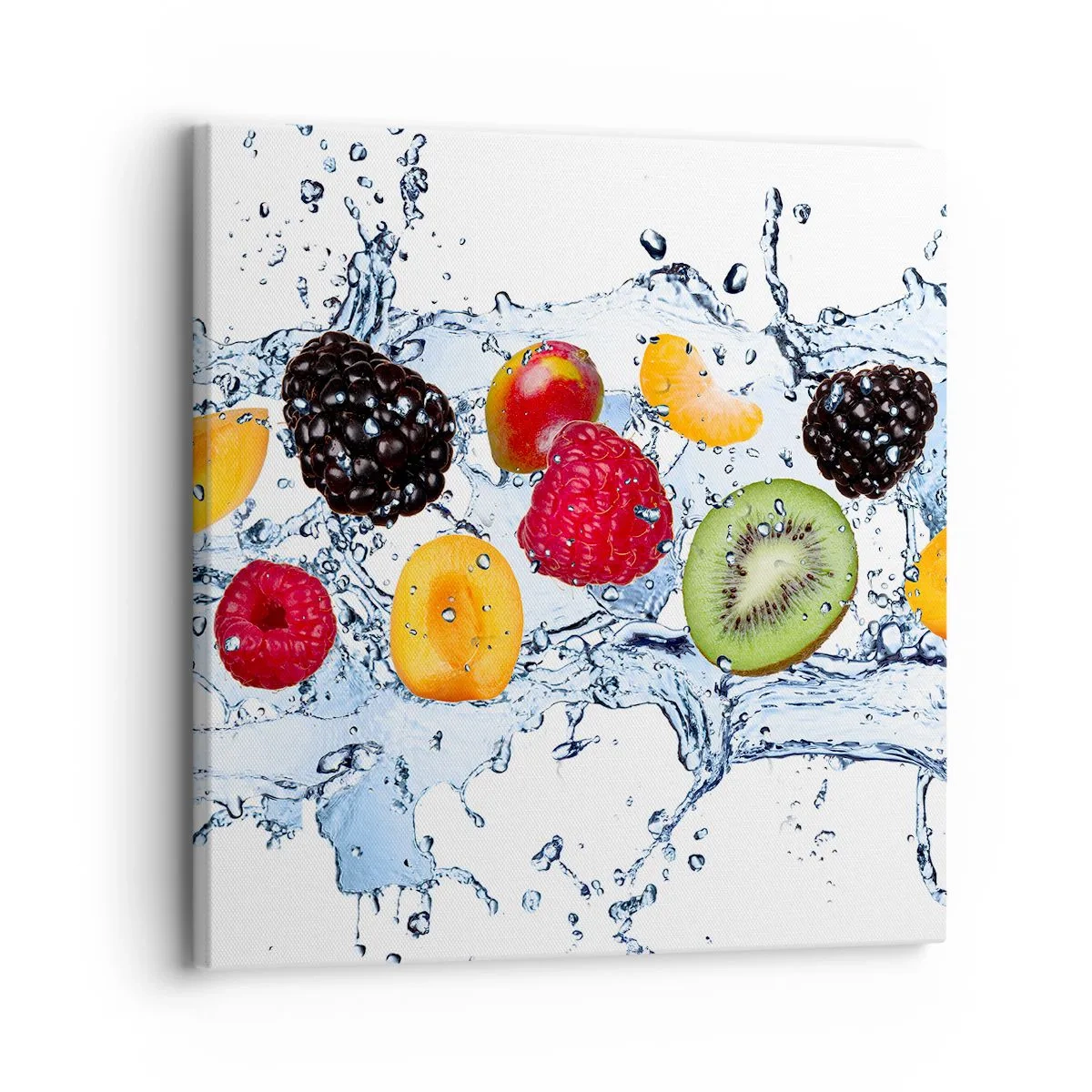 Lærredstryk - Billede på lærred - Hav det sjovt med os - 30x30 cm