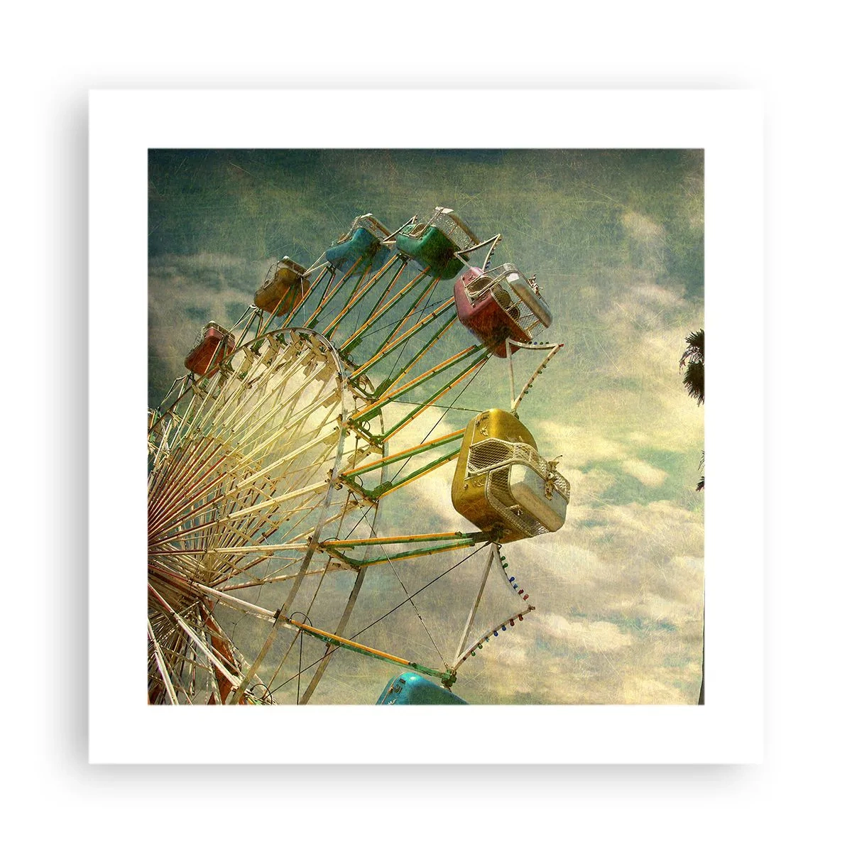 Plakat - Vil være, vil være sjov.... - 40x40 cm