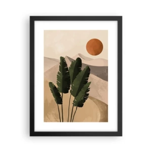 Plakat i sort ramme - Livets triumf - 30x40 cm