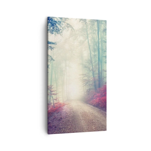 Lærredstryk - Billede på lærred - Hvor er det godt at stå op ved daggry - 45x80 cm