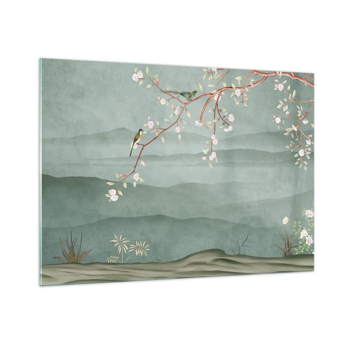 Billede på glas - Forår, ah, det er dig - 100x70 cm