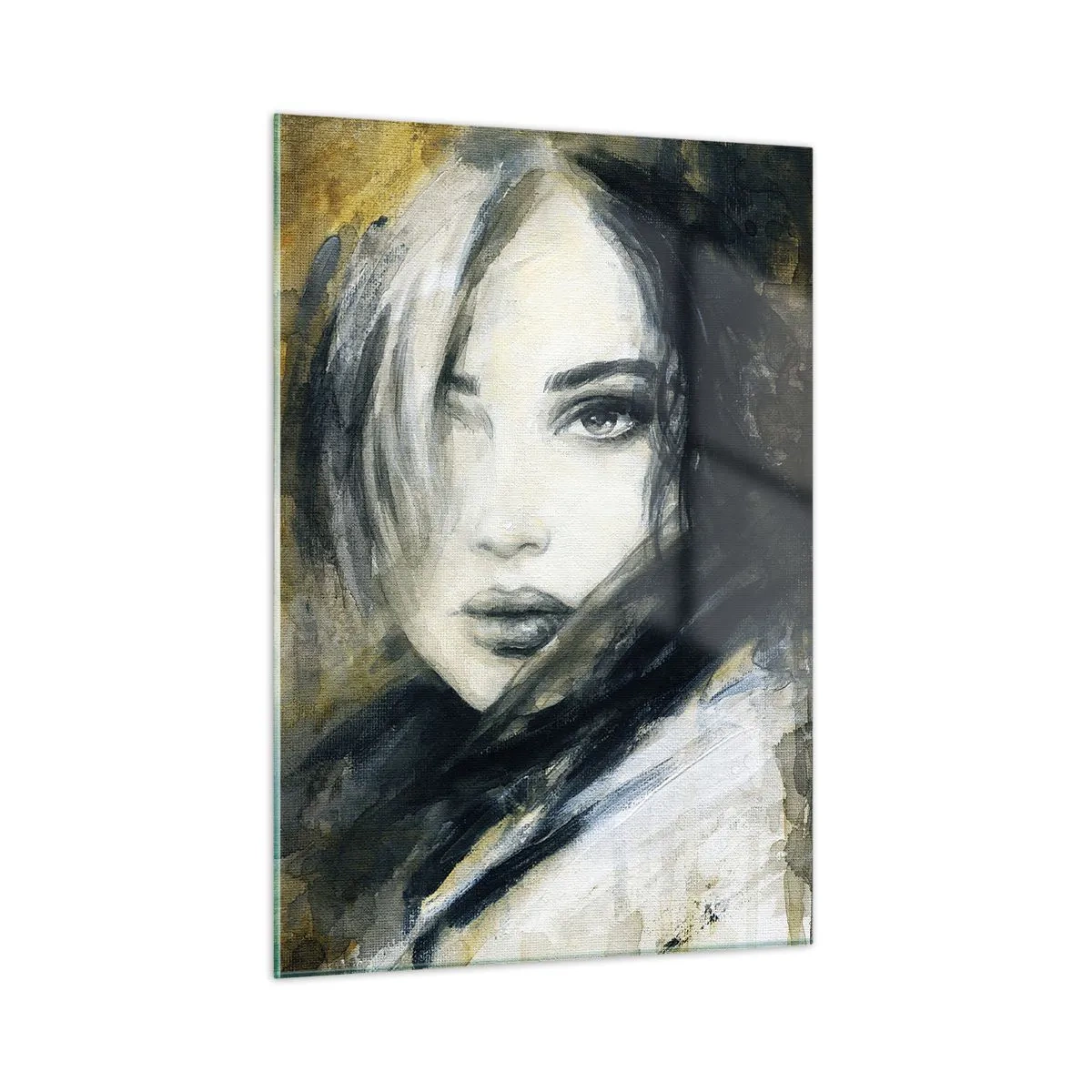 Billede på glas - mere uskyldig eller sensuel? - 50x70 cm