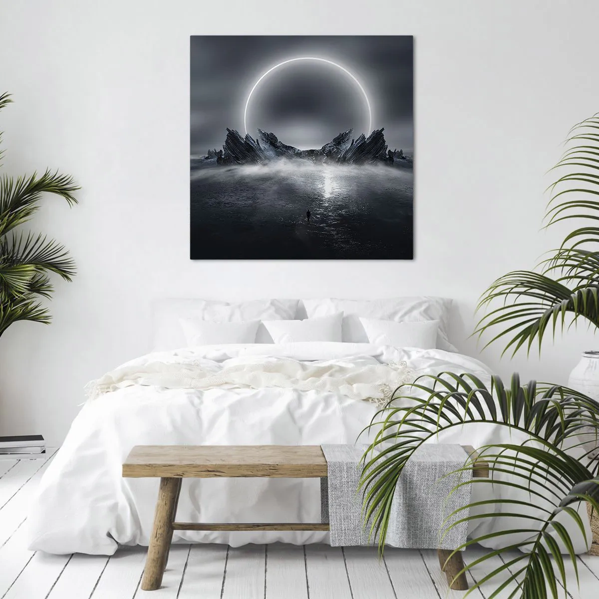 Lærredstryk - Billede på lærred - En finale på en historie - 60x60 cm