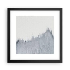 Plakat i sort ramme - Mystisk plade - 30x30 cm