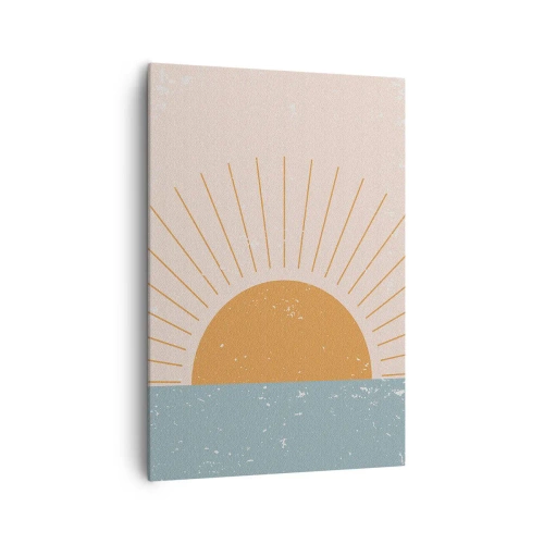 Lærredstryk - Billede på lærred - Et dagligt mirakel - 70x100 cm