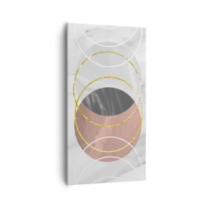 Lærredstryk - Billede på lærred - Sfærernes musik - 55x100 cm