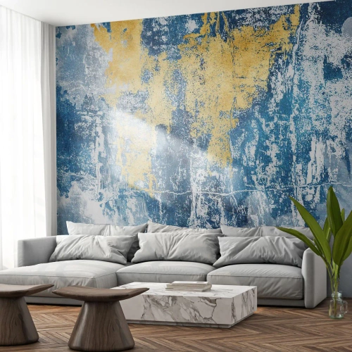 Fototapet på mål Premium Canvas - En fredfyldt abstraktion - Abstraktion, Stykke, Pletter