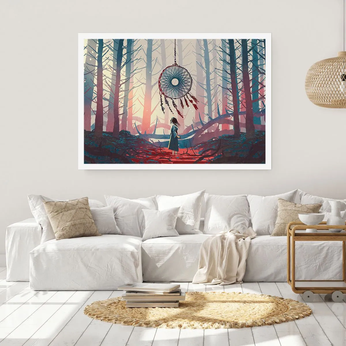 Plakat - Det hemmelige ritual for lykke - 50x40 cm